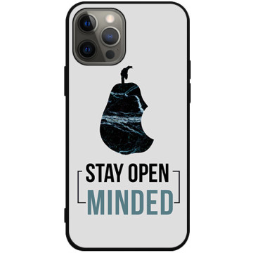 Phone case - casey Soft Flex Design - Chic Design - Open Mind - black