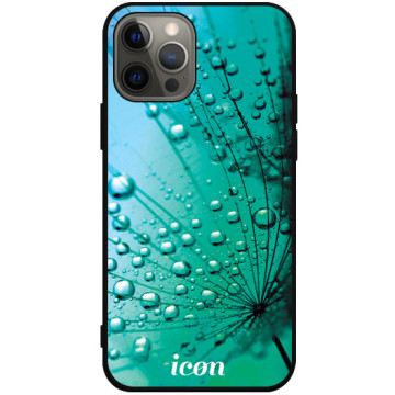 Phone case - casey Soft Flex Design - Icon Eco Style - Marine drops - black