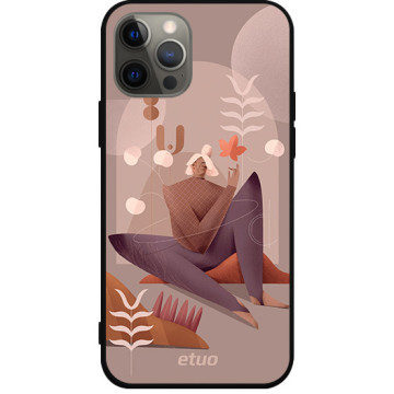 Etui na telefon - casey Soft Flex Design - Autumn melancholy - Sandra Chojecka A dream about autumn - czarny