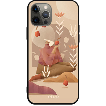 Etui na telefon - casey Soft Flex Design - Autumn melancholy - Sandra Chojecka Autumn dreams - czarny
