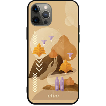 Etui na telefon - casey Soft Flex Design - Autumn melancholy - Sandra Chojecka The harmony of the forest - czarny