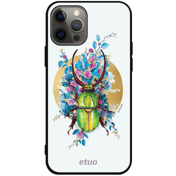 Etui na telefon - casey Soft Flex Design - Forest stories - King of the Forest Runa - czarny