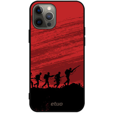 Phone case - casey Soft Flex Design - Military - War - black