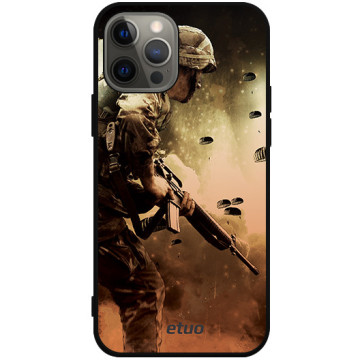 Phone case - casey Soft Flex Design - Military - Soldier - black