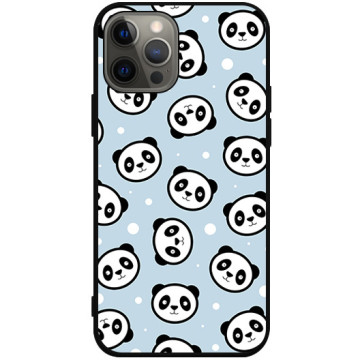 Phone case - casey Soft Flex Design - Panda - Stock of panda - black