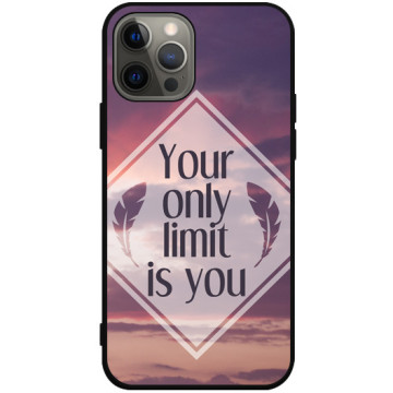Phone case - casey Soft Flex Design - The sentence - No Limit - black