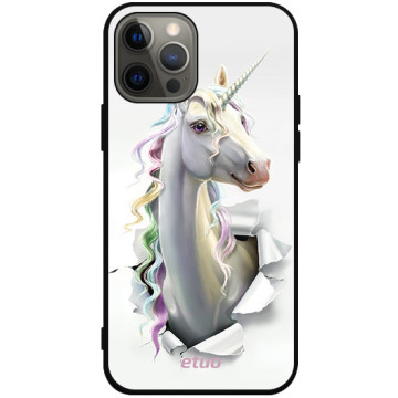 Phone case - casey Soft Flex Design - Unicorn - Unicorn - black