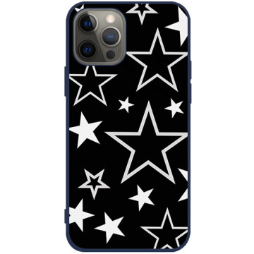 Phone case - casey Soft Flex Design - Black and white - Celebs - navy blue