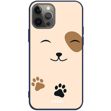Phone case - casey Soft Flex Design - Forever Young - Case with a kitten - navy blue