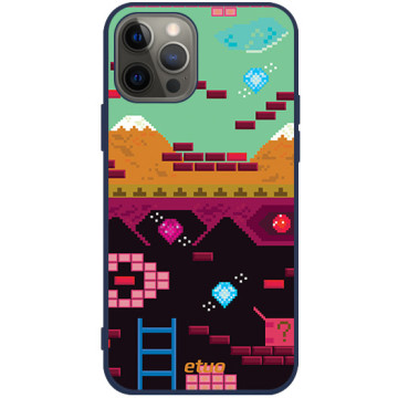 Phone case - casey Soft Flex Design - Forever Young - The cult game - navy blue