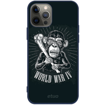 Phone case - casey Soft Flex Design - Military - World War IV - navy blue