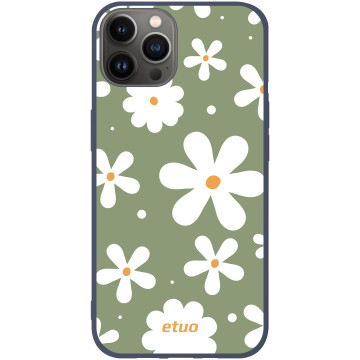 Etui na telefon - casey Soft Flex Design - Summer taste - monikaweronika.art Daisies - granatowy