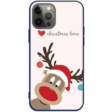 Phone case - casey Soft Flex Design - Christmas gift - Christmas Time - navy blue