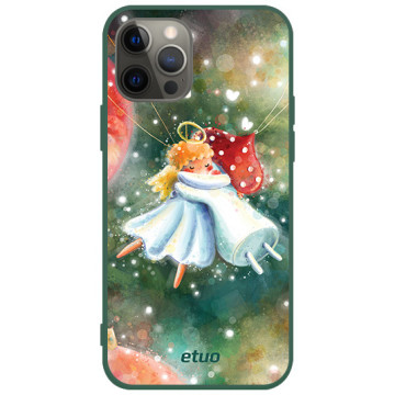 Etui na telefon - casey Soft Flex Design - Merry Christmas - Anna Maria Draws Christmas baubles - zielony