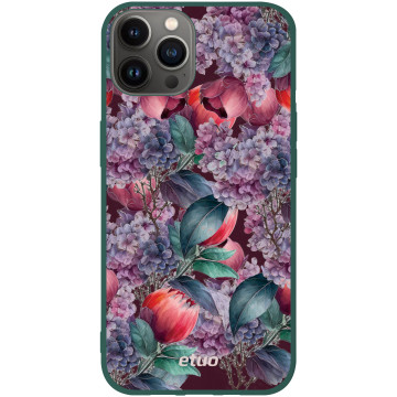 Etui na telefon - casey Soft Flex Design - Bloom & Buzz - Summer Flowers - zielony