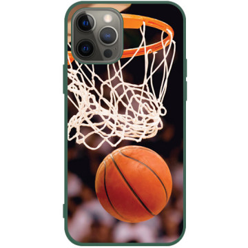Phone case - casey Soft Flex Design - Gift for boyfriend - Ball basketball - green