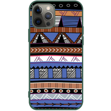 Phone case - casey Soft Flex Design - Folk & Dreamcatcher - Model ethno - green