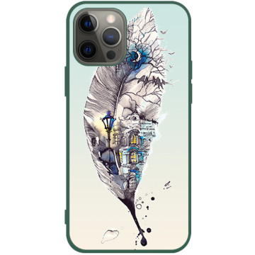 Phone case - casey Soft Flex Design - Folk & Dreamcatcher - Fairytale pen - green
