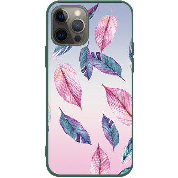 Phone case - casey Soft Flex Design - Folk & Dreamcatcher - Pastel list - green