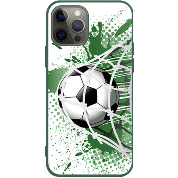 Phone case - casey Soft Flex Design - Football - Soccer football - green