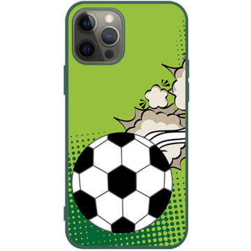 Phone case - casey Soft Flex Design - Football - Football - green