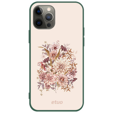 Etui na telefon - casey Soft Flex Design - Flora - Kasiags Flora Aesthetic - zielony