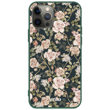 Etui na telefon - casey Soft Flex Design - Flora - Kasiags Flora Meadow - zielony