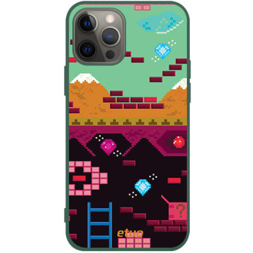 Phone case - casey Soft Flex Design - Forever Young - The cult game - green
