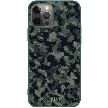 Phone case - casey Soft Flex Design - Military - Moro cadpat - green