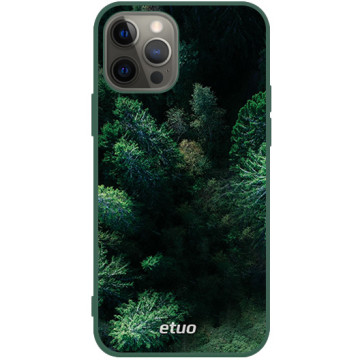 Phone case - casey Soft Flex Design - Natural - Green Forest - green