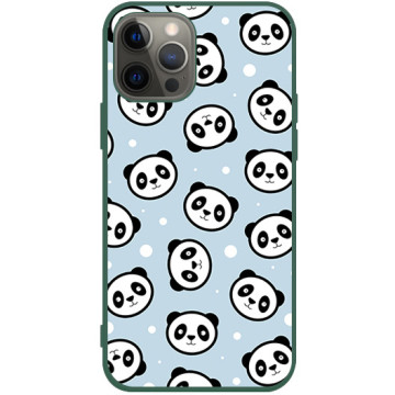 Phone case - casey Soft Flex Design - Panda - Stock of panda - green