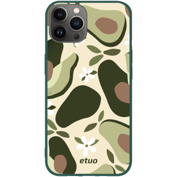 Etui na telefon - casey Soft Flex Design - Summer taste - monikaweronika.art Avocado - zielony