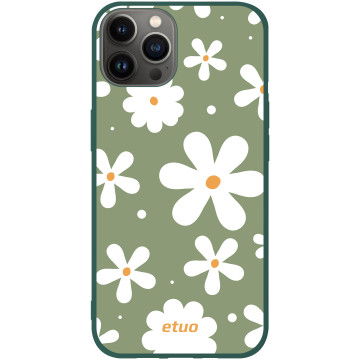 Etui na telefon - casey Soft Flex Design - Summer taste - monikaweronika.art Daisies - zielony