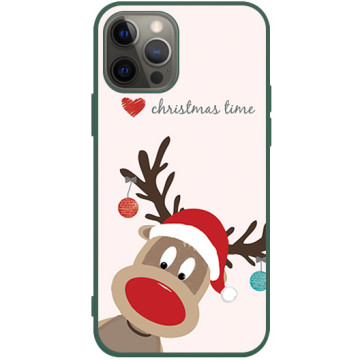 Phone case - casey Soft Flex Design - Christmas gift - Christmas Time - green