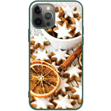 Phone case - casey Soft Flex Design - Christmas gift - Gingerbread - green