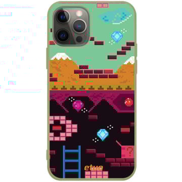 Phone case - casey Soft Flex Design - Forever Young - The cult game - khaki