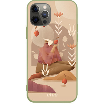 Etui na telefon - casey Soft Flex Design - Autumn melancholy - Sandra Chojecka Autumn dreams - khaki