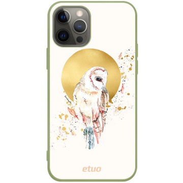 Etui na telefon - casey Soft Flex Design - Forest stories - Night guard - khaki