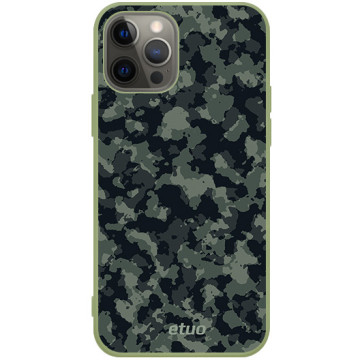 Phone case - casey Soft Flex Design - Military - Moro cadpat - khaki