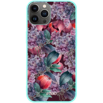 Etui na telefon - casey Soft Flex Design - Bloom & Buzz - Summer Flowers - miętowy