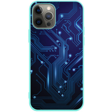 Phone case - casey Soft Flex Design - Gift for boyfriend - Plate electronic device - mint