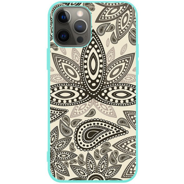 Phone case - casey Soft Flex Design - Folk & Dreamcatcher - Indian designs - mint