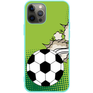 Phone case - casey Soft Flex Design - Football - Football - mint