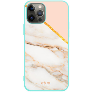 Phone case - casey Soft Flex Design - Chic Design - Beige Case - mint