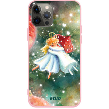 Etui na telefon - casey Soft Flex Design - Merry Christmas - Anna Maria Draws Christmas baubles - różowy