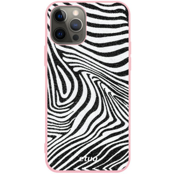 Phone case - casey Soft Flex Design - Animal Pattern - Zebra theme - pink