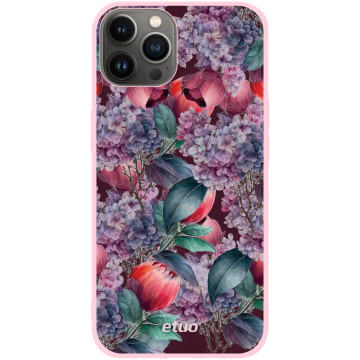 Etui na telefon - casey Soft Flex Design - Bloom & Buzz - Summer Flowers - różowy
