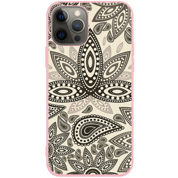Phone case - casey Soft Flex Design - Folk & Dreamcatcher - Indian designs - pink