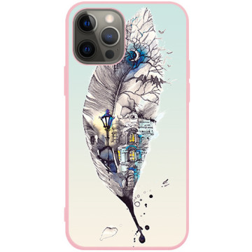 Phone case - casey Soft Flex Design - Folk & Dreamcatcher - Fairytale pen - pink