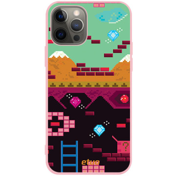 Phone case - casey Soft Flex Design - Forever Young - The cult game - pink